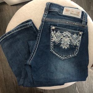 Grace in LA boot cut jeans size 27.